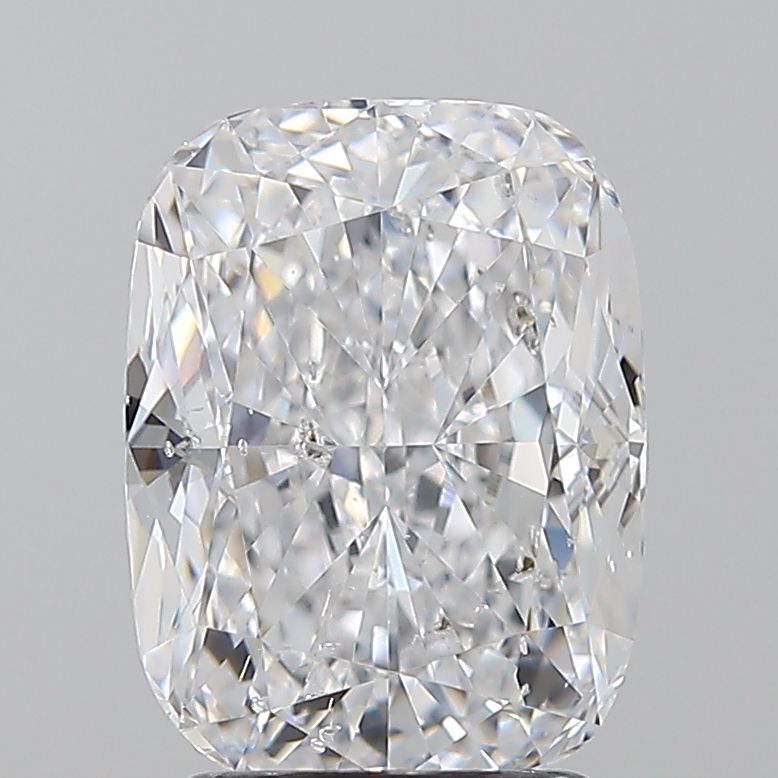 3.01ct Cushion Modified D SI2 Natural Diamond