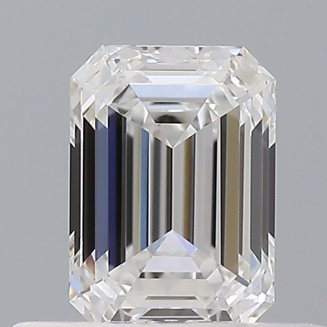 0.51ct Emerald F VVS1 Natural Diamond