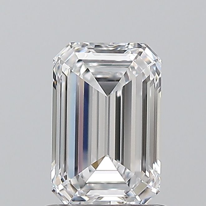 1.01ct Emerald D VVS1 Natural Diamond