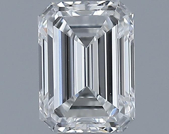 0.51ct Emerald F VVS2 Natural Diamond
