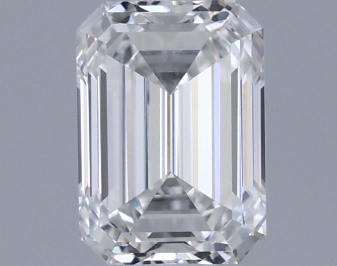 0.53ct Emerald F VVS2 Natural Diamond