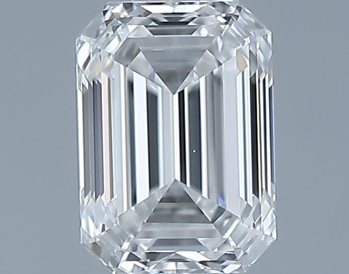 0.61ct Emerald F VS1 Natural Diamond
