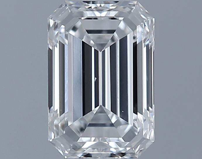 0.7ct Emerald E VS2 Natural Diamond