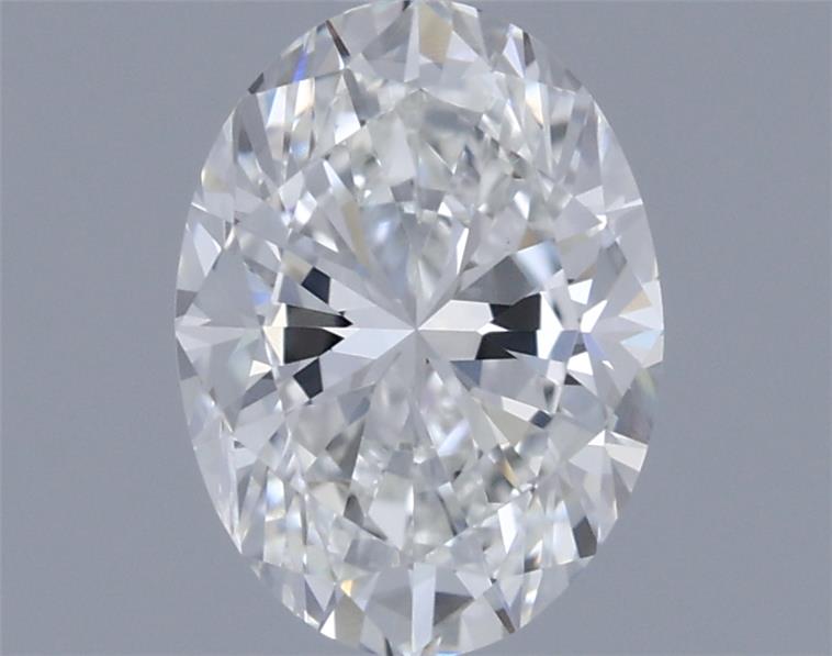 0.71ct Oval F VS1 Natural Diamond
