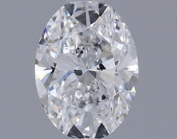 0.6ct Oval D SI1 Natural Diamond