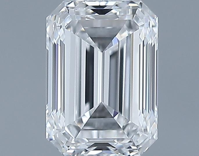 0.72ct Emerald D VVS2 Natural Diamond