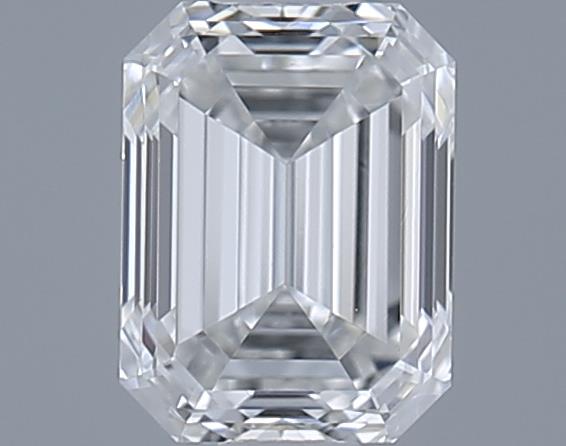 0.51ct Emerald F VVS2 Natural Diamond
