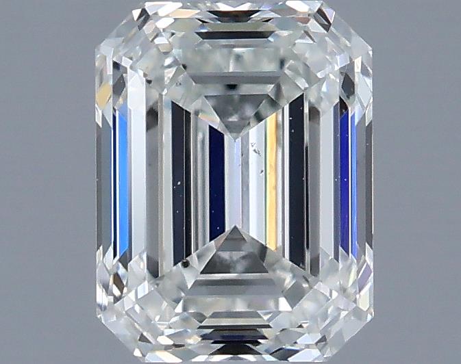 0.74ct Emerald H SI1 Natural Diamond