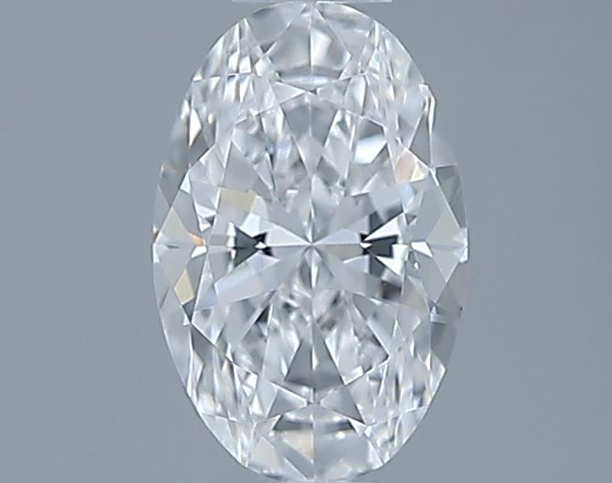 0.5ct Oval D VVS2 Natural Diamond