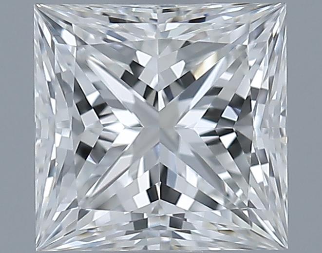 0.51ct Princess F VVS2 Natural Diamond