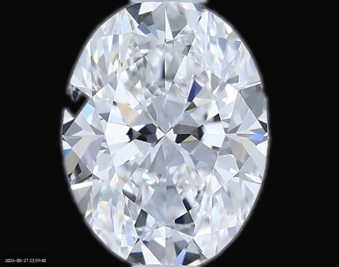 0.55ct Oval E VVS2 Natural Diamond