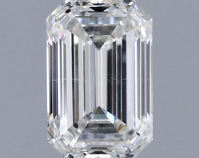 0.7ct Emerald H SI1 Natural Diamond