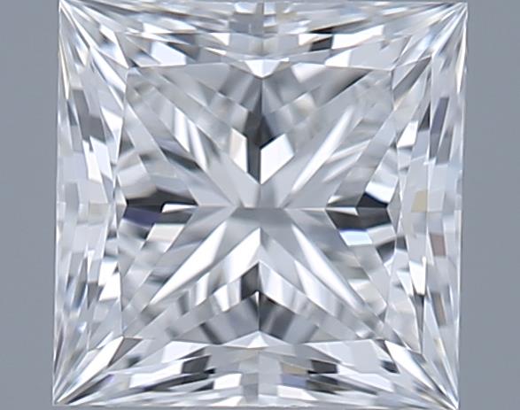 0.54ct Princess F VVS1 Natural Diamond