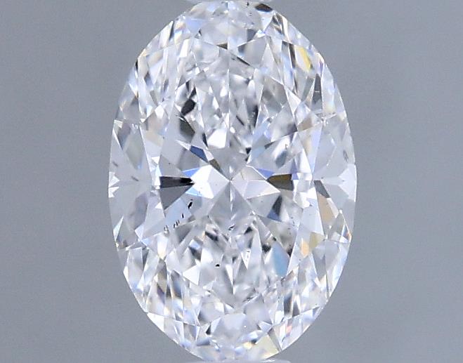 0.62ct Oval D SI1 Natural Diamond