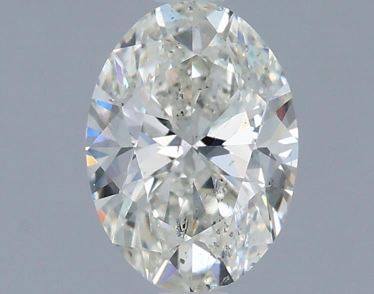0.9ct Oval J SI2 Natural Diamond
