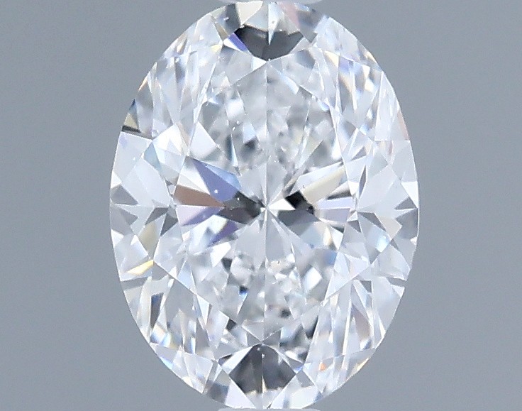 0.67ct Oval D SI1 Natural Diamond