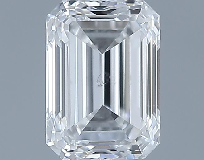 0.6ct Emerald E SI1 Natural Diamond