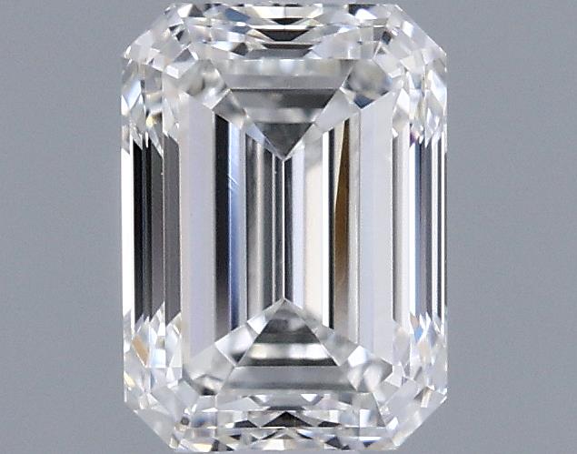 0.71ct Emerald F VVS2 Natural Diamond