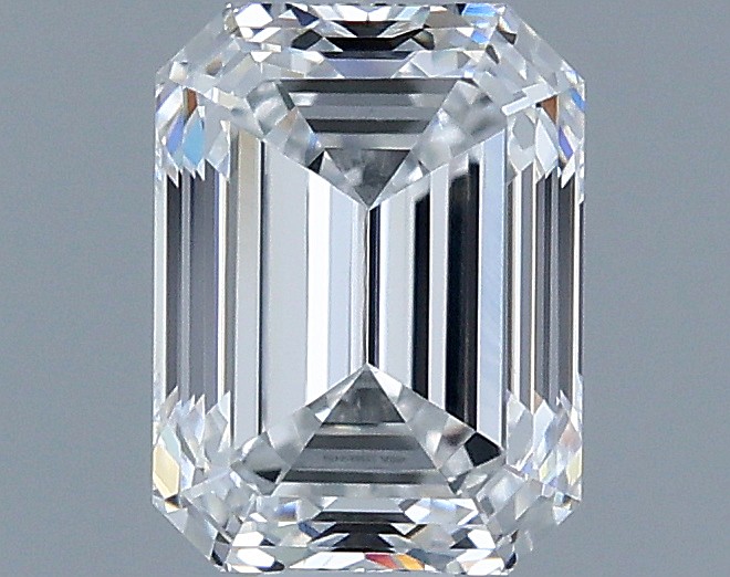 0.8ct Emerald D VVS2 Natural Diamond