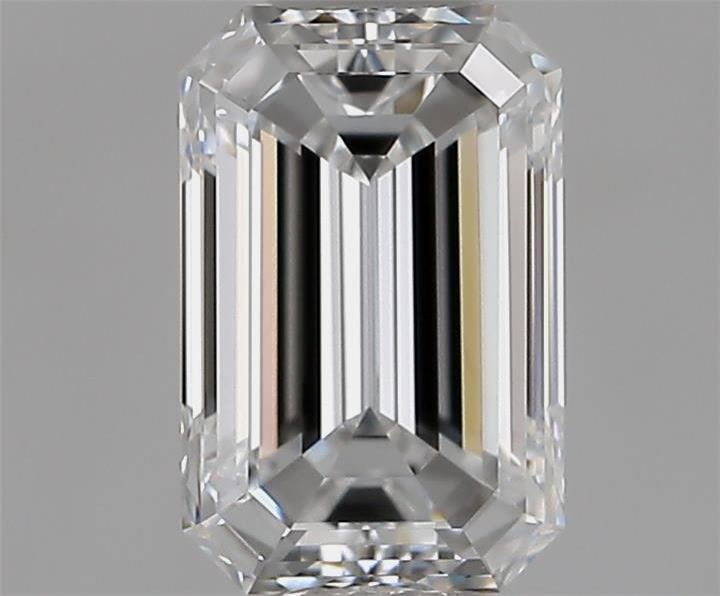 0.9ct Emerald D IF Natural Diamond