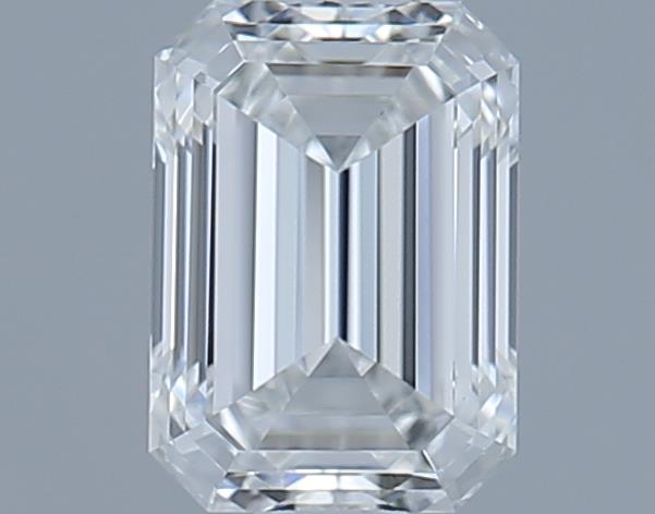 0.61ct Emerald F VVS2 Natural Diamond