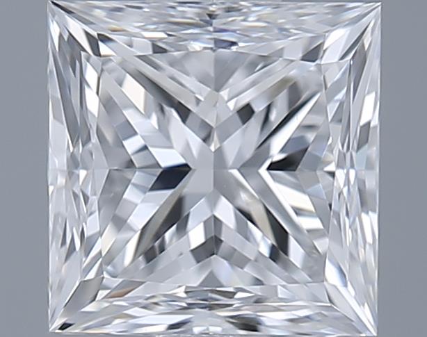 1ct Princess D VVS2 Natural Diamond