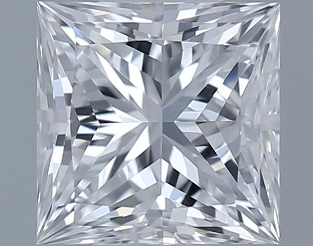 0.53ct Princess D VVS1 Natural Diamond
