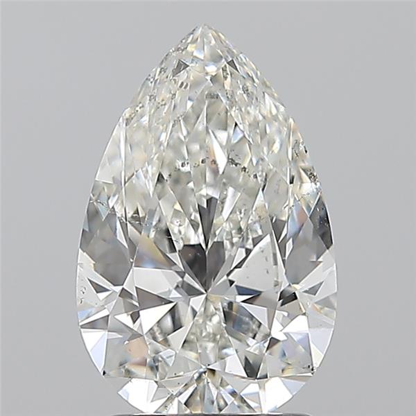 1.7ct Pear H SI2 Natural Diamond