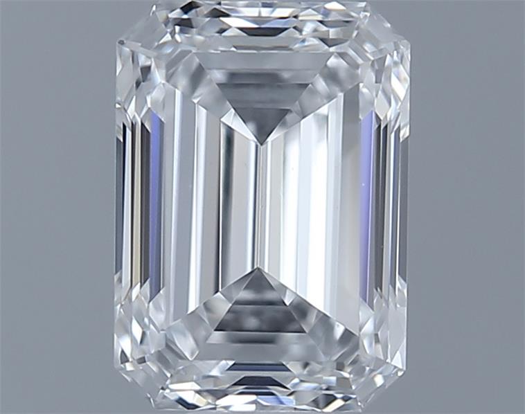 0.71ct Emerald D VVS2 Natural Diamond
