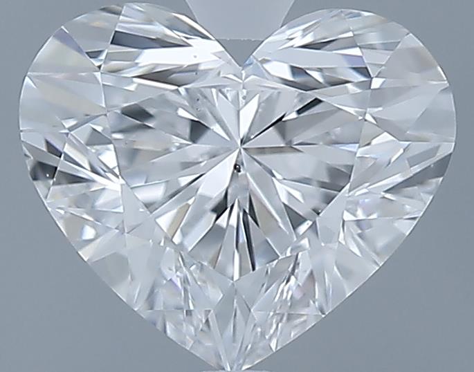 0.73ct Heart D VS2 Natural Diamond