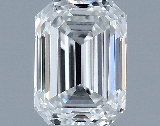 0.5ct Emerald F VVS1 Natural Diamond