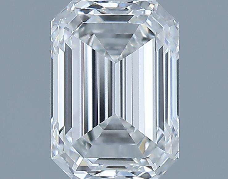 0.72ct Emerald F VVS1 Natural Diamond