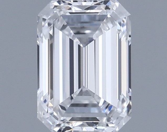 0.71ct Emerald D VVS1 Natural Diamond