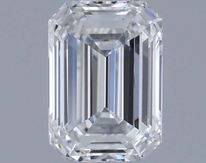 0.52ct Emerald F IF Natural Diamond