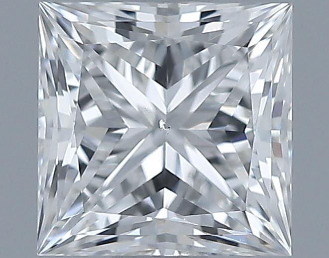 0.72ct Princess F SI1 Natural Diamond