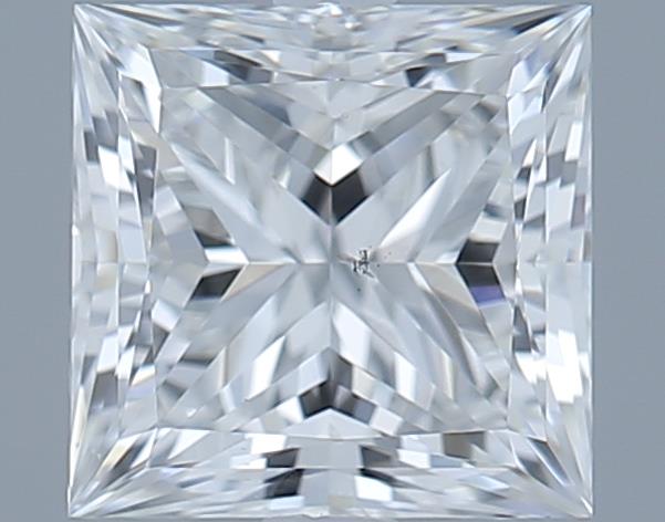 0.84ct Princess E SI1 Natural Diamond
