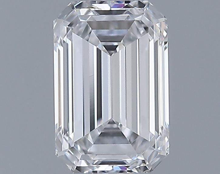0.7ct Emerald D IF Natural Diamond
