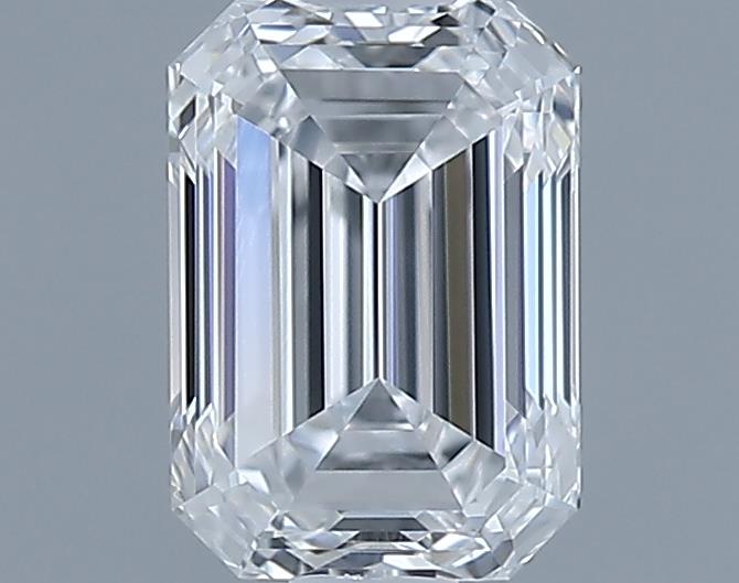 0.61ct Emerald D VVS1 Natural Diamond