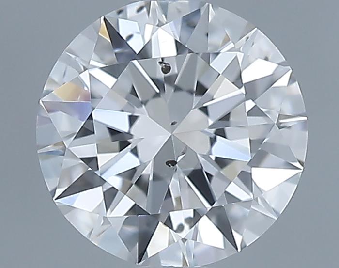 0.7ct Round D SI2 Natural Diamond