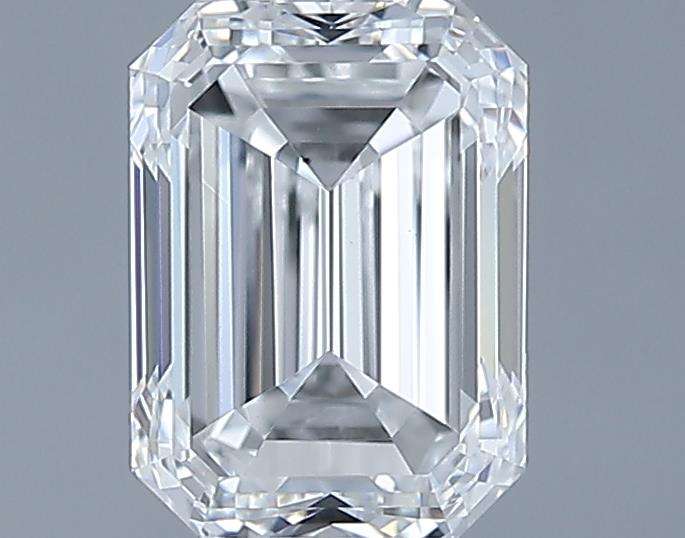 0.9ct Emerald D VS2 Natural Diamond
