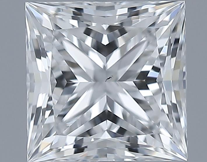 0.7ct Princess E VS2 Natural Diamond