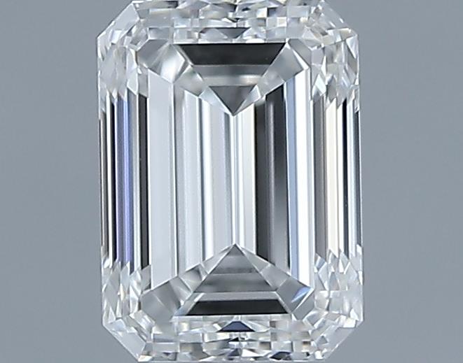 0.51ct Emerald F VVS2 Natural Diamond