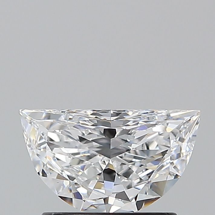 0.7ct Half Moon D VS2 Natural Diamond