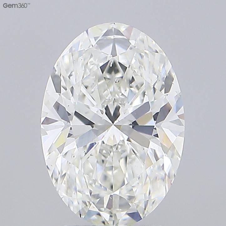 3.02ct Oval H SI1 Natural Diamond