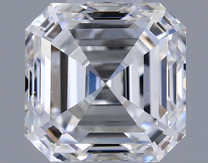 0.72ct Asscher F VS2 Natural Diamond