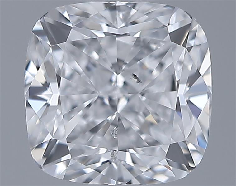0.76ct Cushion D SI2 Natural Diamond