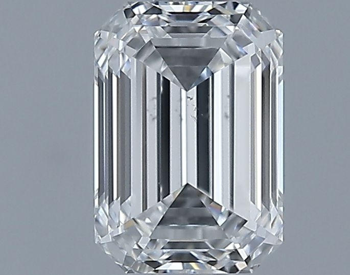 1.51ct Emerald F VS2 Natural Diamond