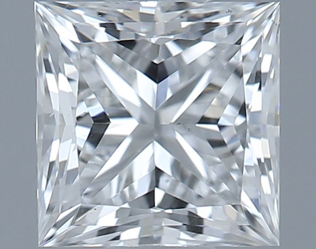 0.71ct Princess F VS2 Natural Diamond