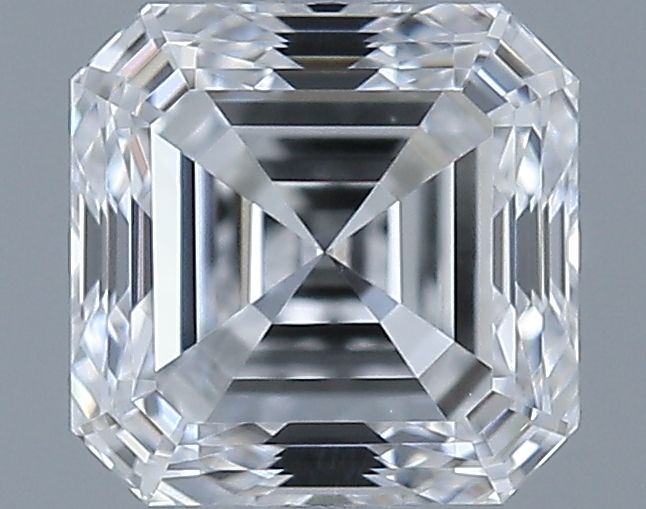 0.61ct Asscher D VS1 Natural Diamond