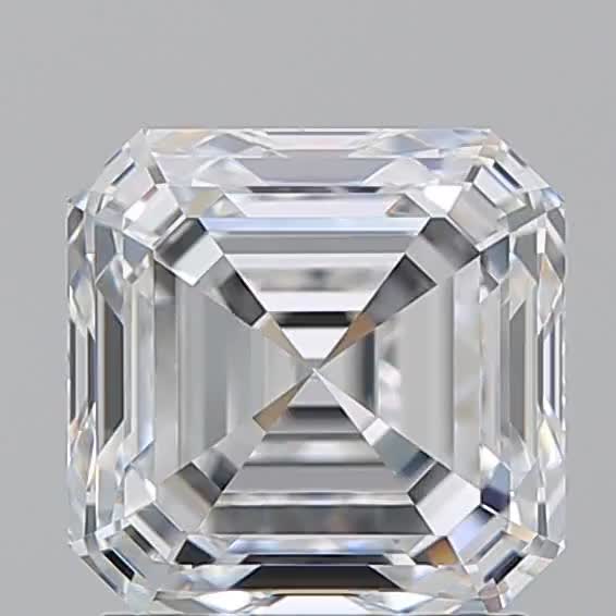 2.01ct Asscher D VVS1 Natural Diamond